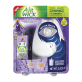 Air Wick&nbsp;Fresh Matic&nbsp;mini automatic spray, automatic unit, fragrance spray- .8 oz, 3 batteries, lavender fields scent Full-Size Picture